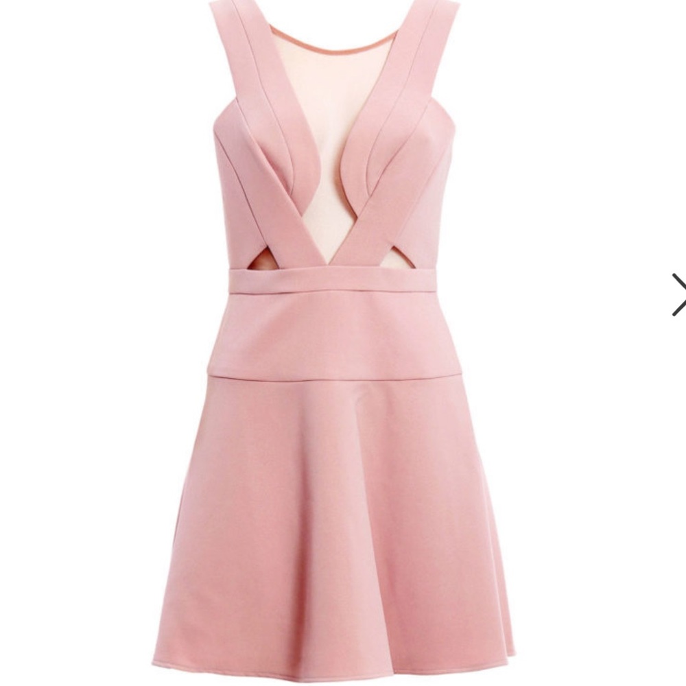 NWOT BCBG Maxazaria Britney Open Back Dress